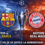 La IA duda de remontadas en los partidos de Champions League