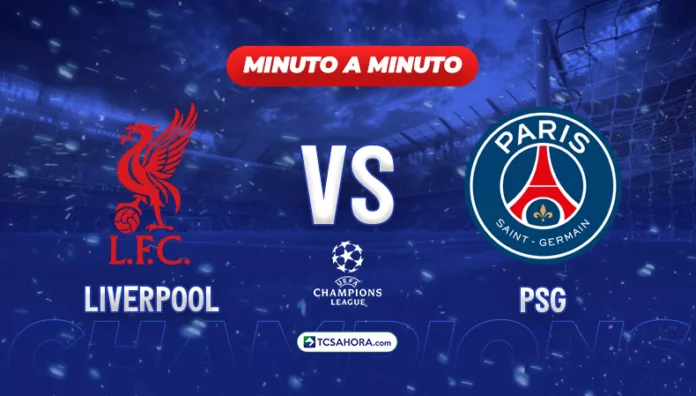 Liverpool y PSG miden fuerzas en el Anfield por los cuartos de la Champions. Repasa lo mejor del partido aquí.