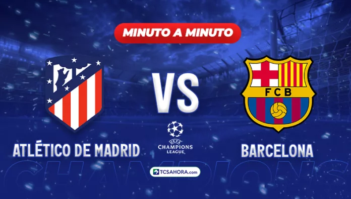 Atlético de Madrid y Barcelona se enfrentan en el Metropolitano en la vuelta de cuartos de final de la Champions. Repasa lo mejor del juego.