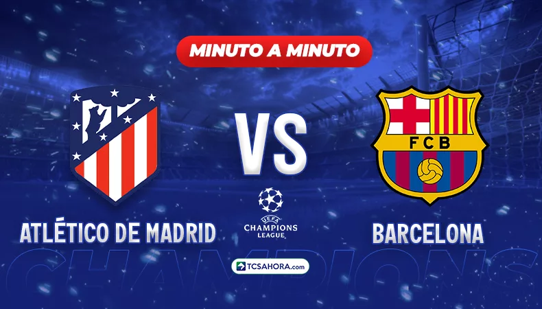 ¡MINUTO A MINUTO! | Atlético de Madrid vs Barcelona | 14 abril 2026