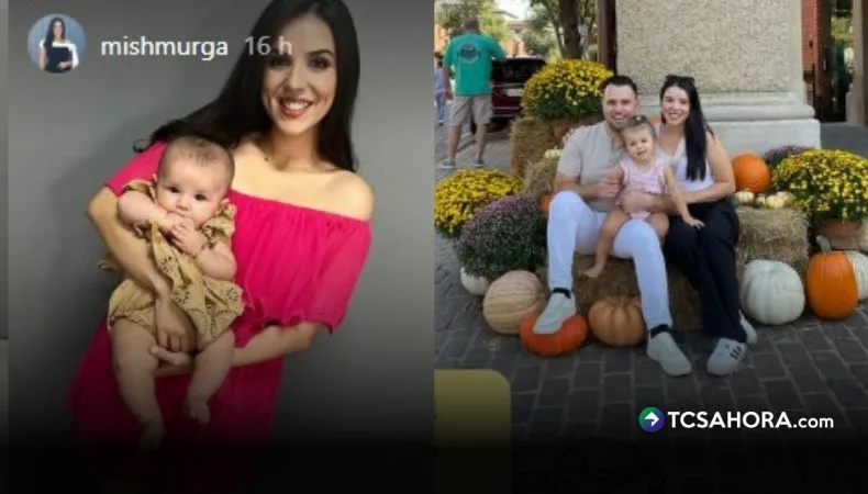 ¡Así ha cambiado su familia! Mishelle comparte fotos con Mario y su hija