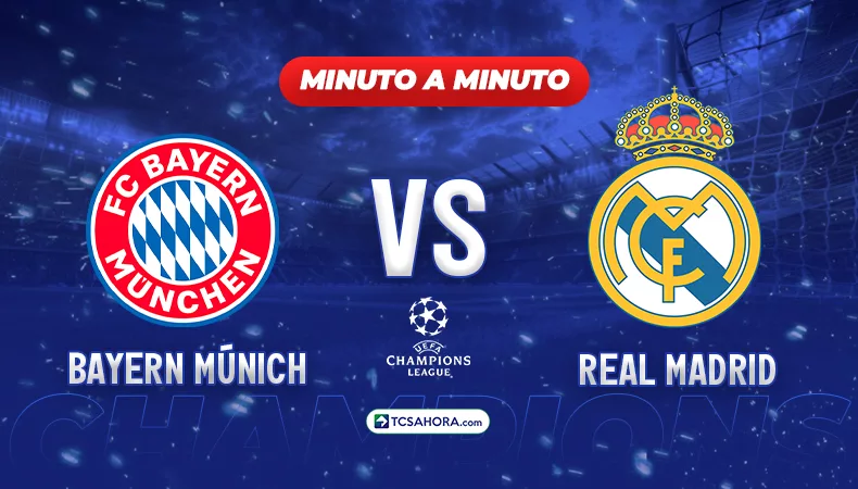 ¡MINUTO A MINUTO! | Bayern Múnich vs Real Madrid | 15 abril 2026