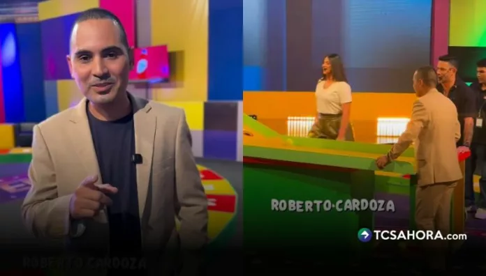 Roberto Cardoza apareció en el set del programa 