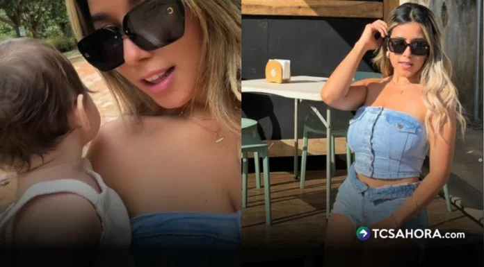 La presentadora publicó un tierno momento con su hija. La imagen llamó la atención por un detalle especial.