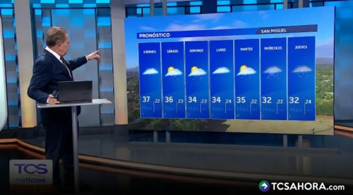 Tendremos ambiente caluroso, pero no temperaturas tan elevadas. Sin embargo, a partir de mañana, se prevén lluvias más definidas en el país.