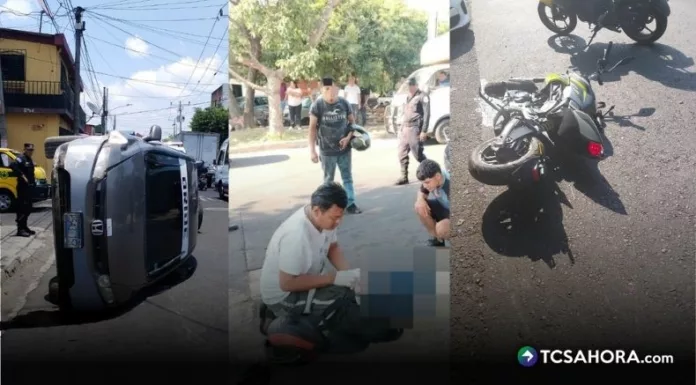 Durante las últimas horas se han registrado accidentes de tránsito en diferentes puntos del país que han dejado varios lesionados.