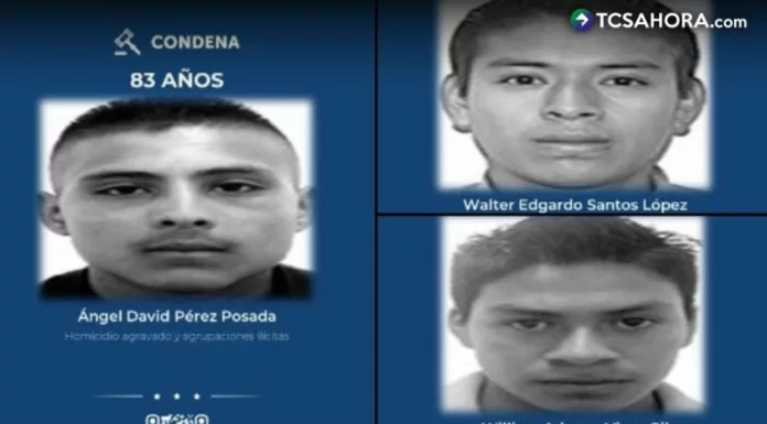 Los pandilleros fueron encontrados culpables de los delitos de homicidio y agrupaciones ilícitas cometidos en San Pedro Perulapán.