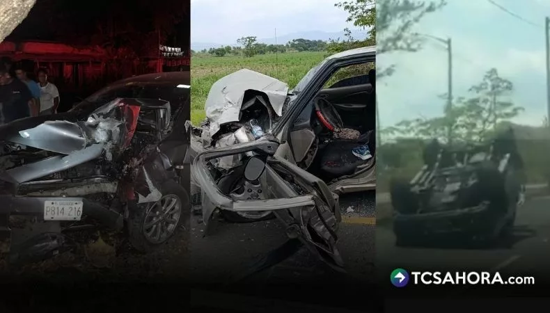 Accidentes de tránsito dejan lesionados en varias zonas del país