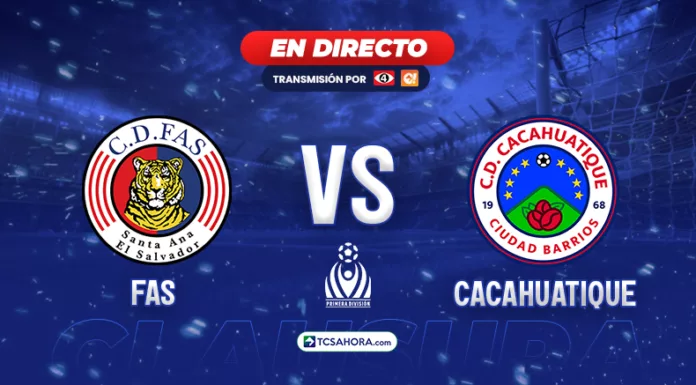 Repasa los detalles del partido de la fecha 20 del Torneo Clausura 2026 de la Liga Mayor de Fútbol entre FAS y Cacahuatique.