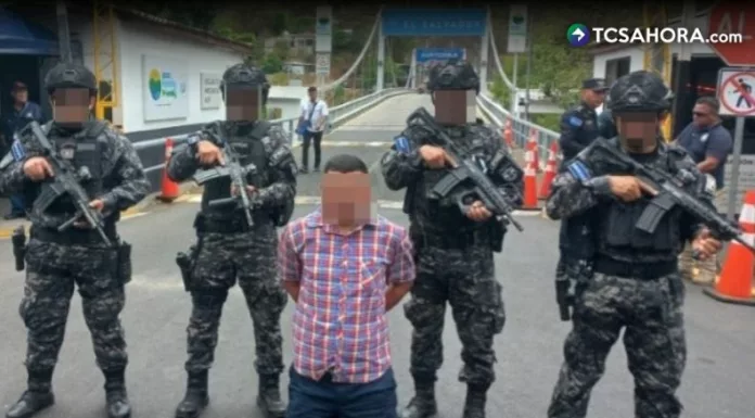 El presunto responsable fue capturado tras el trabajo coordinado entre la PNC y autoridades guatemaltecas.