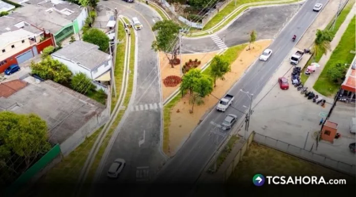 El nuevo acceso vial que conecta la carretera al Puerto de La Libertad y Nuevo Cuscatlán busca reducir el tráfico vehicular en la zona.
