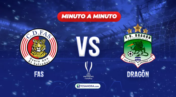 Repasa los detalles del partido de vuelta de los octavos de final de la Copa Presidente 2026 entre FAS y Dragón.