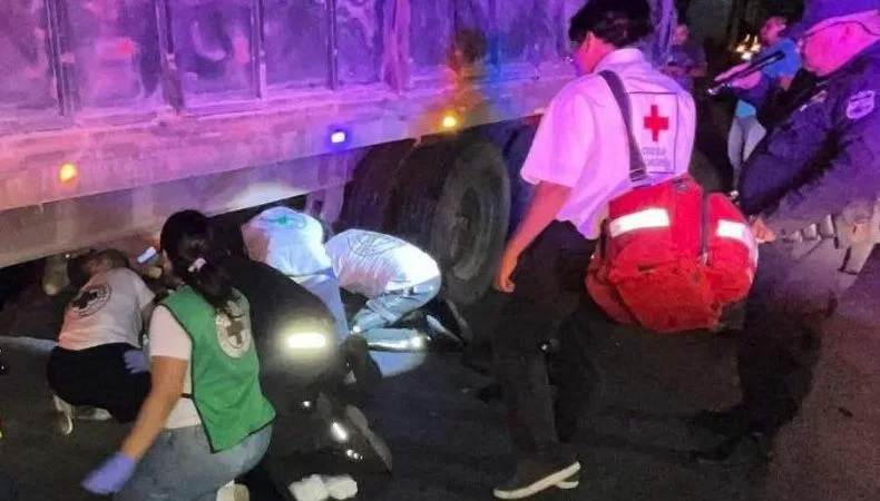 El percance ocurrió en el kilómetro 14 ½ de la carretera Troncal del Norte, 