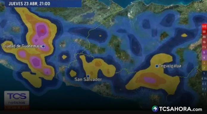 Hoy tendremos lluvias durante todo el día, debido a vaguadas. Esta condición podría mantenerse hasta el martes de la próxima semana.