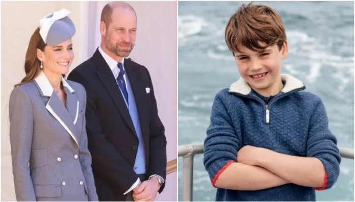 Los príncipes de Gales compartieron una publicación única en su cuenta oficial de Instagram y dejaron ver el lado más personal de su hijo menor, Louis.