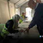 Palestinos votan en sus primeras elecciones tras la guerra en Gaza