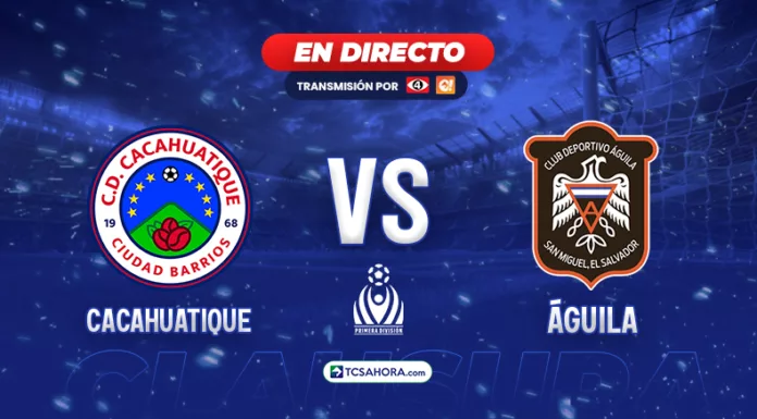 Repasa los detalles del partido de la fecha 21 del Torneo Clausura 2026 de la Liga Mayor de Fútbol entre Cacahuatique y Águila.