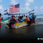 Vuelco de embarcación deja 11 lesionados en playa El Cuco, San Miguel