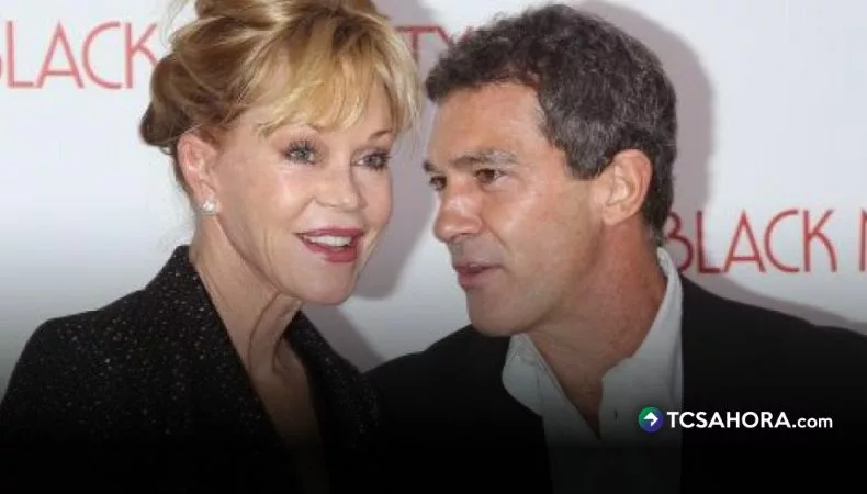 ¡Mejores amigos! Antonio Banderas y Melanie Griffith se reúnen en familia