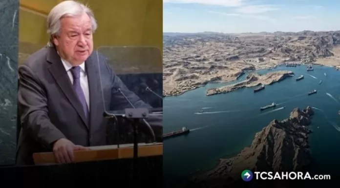 La ONU insiste en la urgencia de restablecer la navegación en condiciones seguras del estrecho de Ormuz para evitar una escalada mayor.