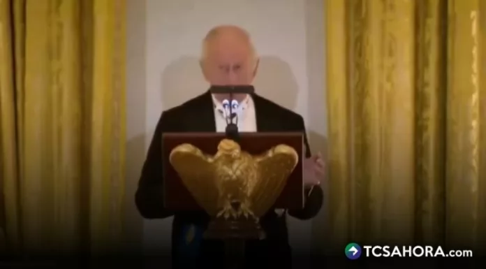 Durante la cena de Estado ofrecida por Trump en la Casa Blanca, el rey Carlos III pidió renovar la alianza con Estados Unidos.
