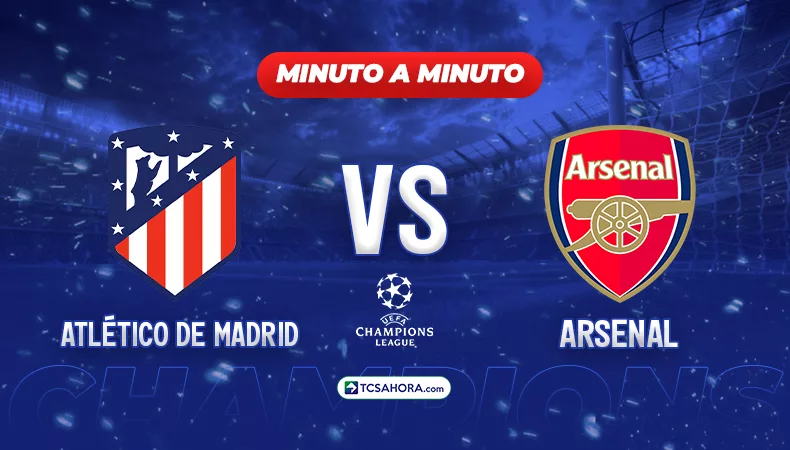 ¡MINUTO A MINUTO! | Atlético de Madrid vs Arsenal | 29 abril 2026