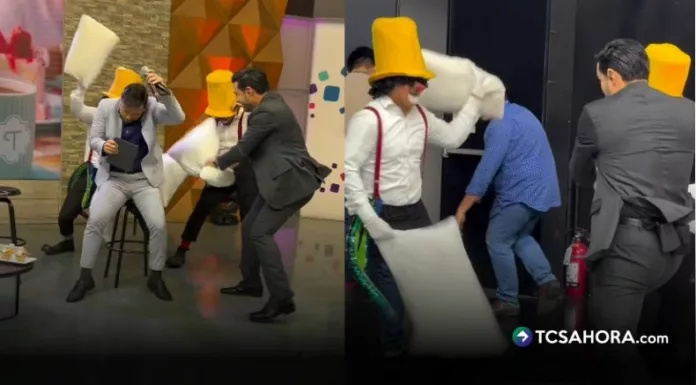 Un grupo de invitados llegó al set con una dinámica inesperada que terminó involucrando a todo el equipo.