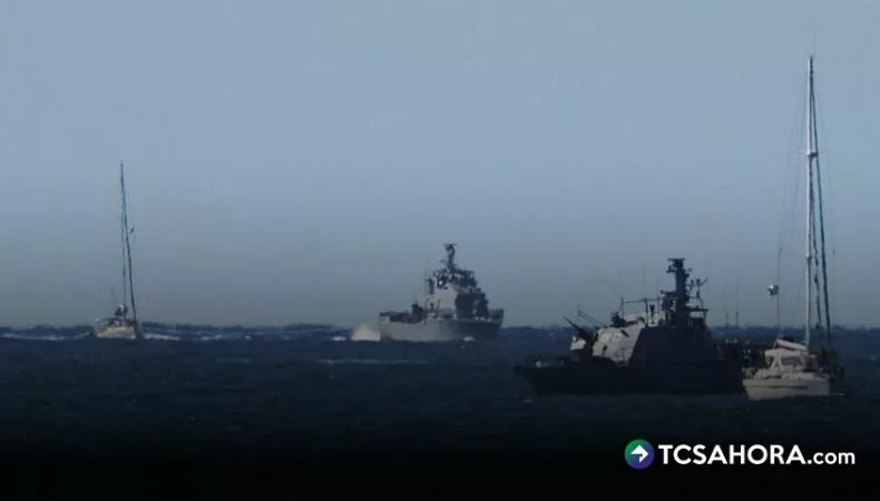 Israel intercepta flotilla en aguas internacionales rumbo a Gaza
