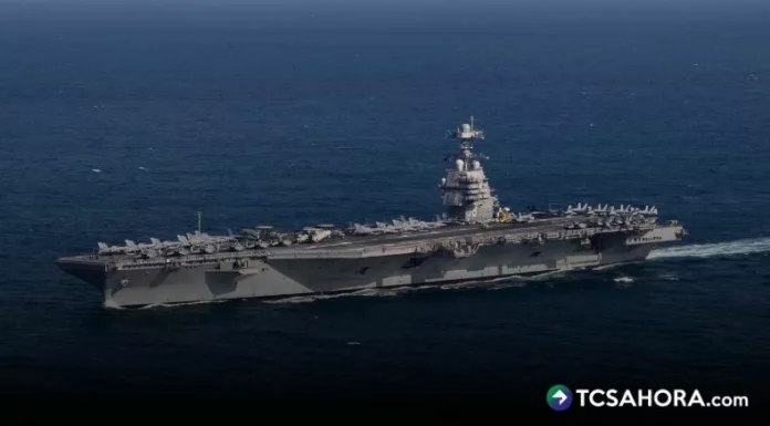 Un portaaviones de Estados Unidos partirá de Oriente Medio y emprenderá el viaje de regreso a casa en los próximos días.