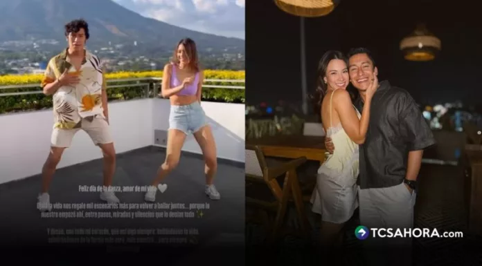 La conductora compartió un mensaje donde revela el momento exacto en que inició su historia de amor.