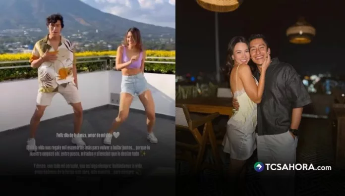 La conductora compartió un mensaje donde revela el momento exacto en que inició su historia de amor.