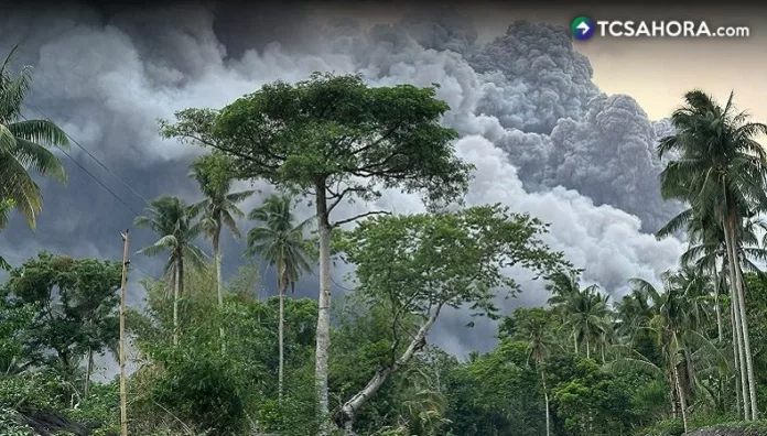 Erupción volcán en Filipinas