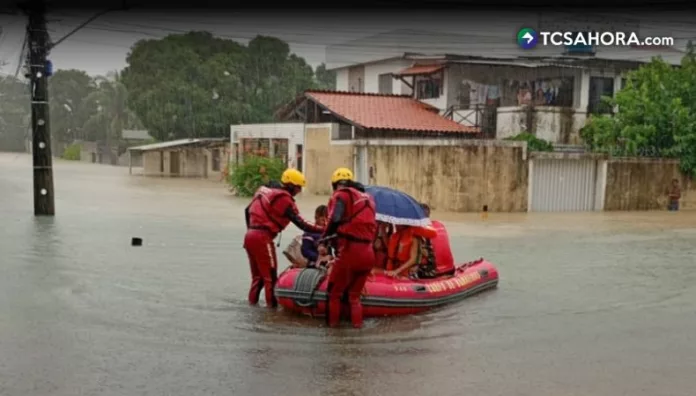 Al menos seis fallecidos por lluvias torrenciales en Brasil