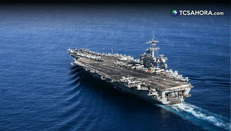 ¿Cómo es el portaaviones que EE. UU. enviaría a Cuba?