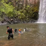 Tres personas mueren ahogadas en poza El Chorreón, Morazán