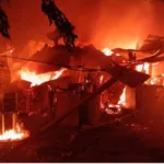Incendio deja a cinco familias damnificadas en cantón El Matazano, Santa Tecla