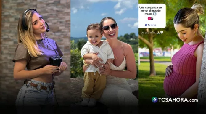 La conductora recordó su embarazo en redes sociales y habló del parto de emergencia que vivió al dar a luz a su hijo Gianmarco.