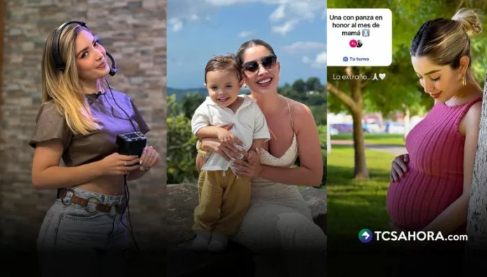 La conductora recordó su embarazo en redes sociales y habló del parto de emergencia que vivió al dar a luz a su hijo Gianmarco.