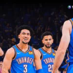 «Paliza» del Thunder a los Lakers en el inicio de la serie