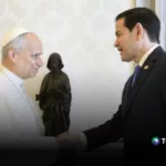 Marco Rubio visitó el Vaticano y habló con el papa León XIV