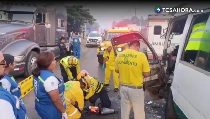 Accidentes de tránsito dejan cuatro personas lesionadas