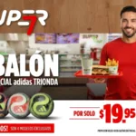 ¡La pasión del fútbol llegó a Super7 con el balón Adidas TRIONDA!