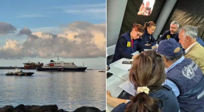 Las autoridades sanitarias españolas coordinaron el desembarco y la repatriación de 147 pasajeros del crucero afectado por hantavirus en el puerto de Granadilla.