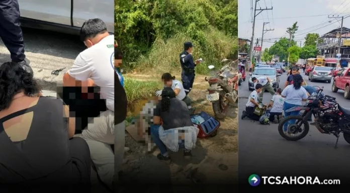 Durante las últimas horas se han reportado accidentes de tránsito de tres motociclistas que han resultado lesionados.