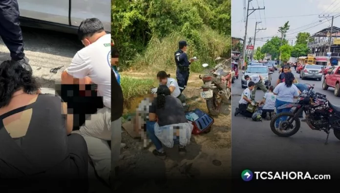 Durante las últimas horas se han reportado accidentes de tránsito de tres motociclistas que han resultado lesionados.