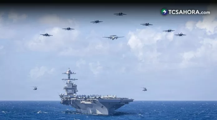 Marina de EE.UU. Inició retorno del portaaviones Gerald Ford