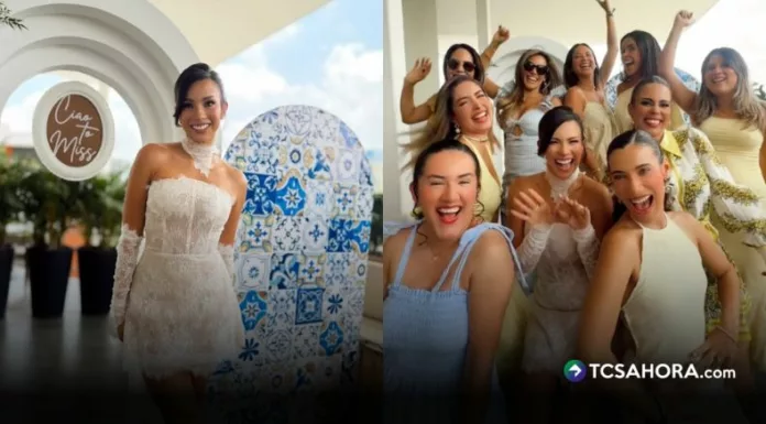 Fátima Calderón mostró detalles de su despedida de soltera, desde sus amigas cercanas hasta una visita sorpresa que la dejó impresionada.