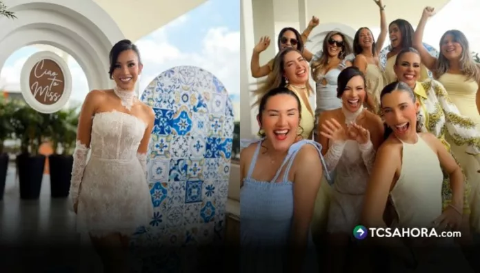 Fátima Calderón mostró detalles de su despedida de soltera, desde sus amigas cercanas hasta una visita sorpresa que la dejó impresionada.
