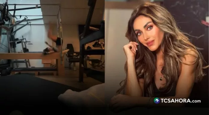 Anahí compartió el video de la caída haciendo pilates y luego apareció desde el hospital contando qué pasó tras el fuerte golpe.