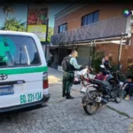 Motociclistas lesionados en Santa Tecla